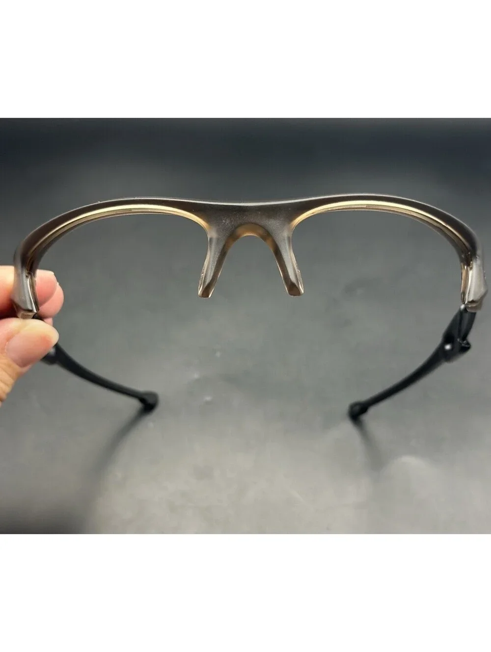 Oakley Flak Jacket Matte Brown Smoke/Black Frame